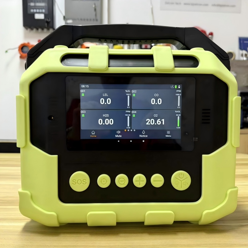 Warum schwankt der Messwert auf einem Handdetektor für brennbare Gase ständig?