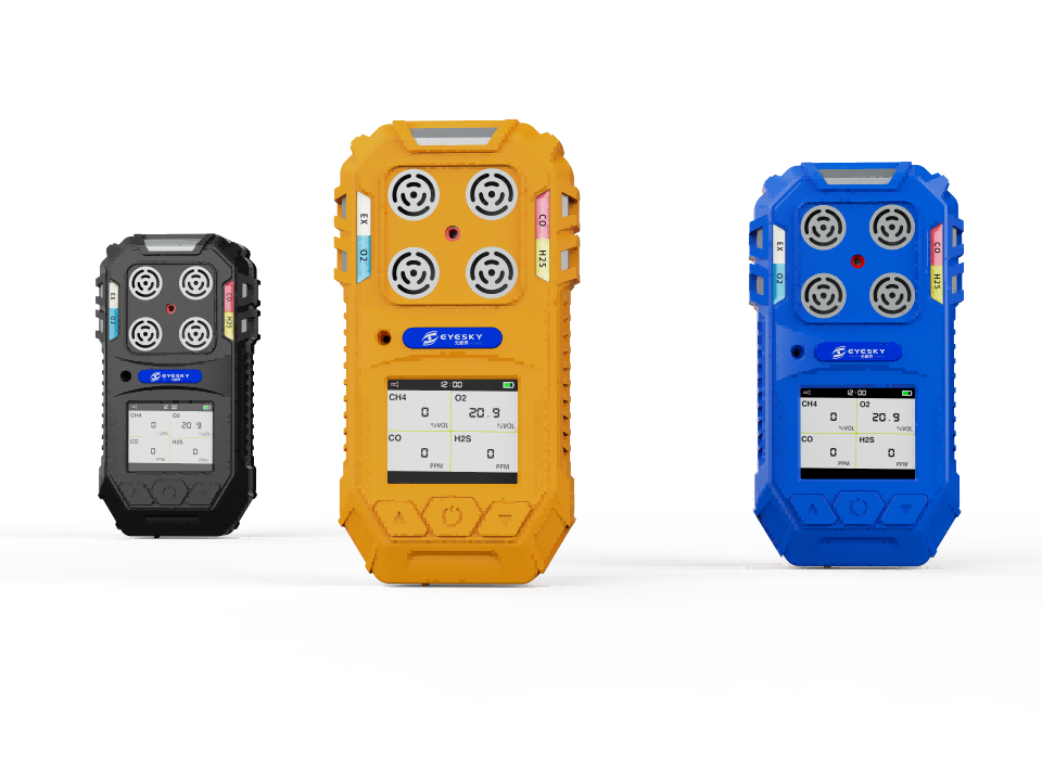 MS104K Tragbarer 4-in-1-Gasdetektor